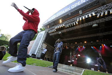 Konzert von Wu-Tang Clan in Hamburg
