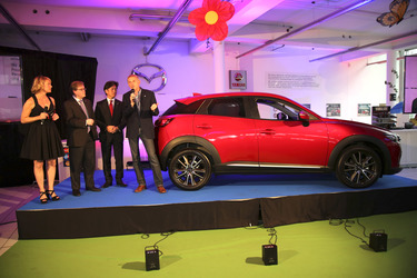 Präsentation des Mazda CX-3 in Wien