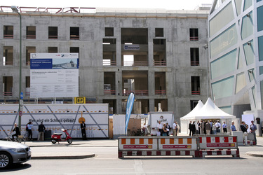 Richtfest der Stiftung Berliner Schloss in Berlin