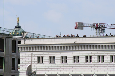 Richtfest der Stiftung Berliner Schloss in Berlin