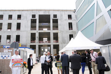 Richtfest der Stiftung Berliner Schloss in Berlin