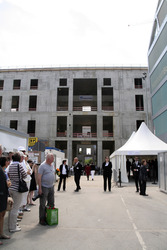 Richtfest der Stiftung Berliner Schloss in Berlin
