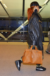 Ankunft von Rihanna in Japan