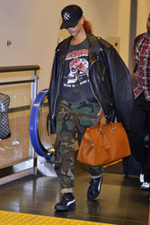 Ankunft von Rihanna in Japan