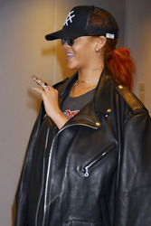 Ankunft von Rihanna in Japan