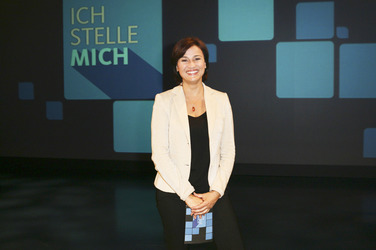 Fototermin zur WDR Talkshow 'Ich stelle mich' in Köln