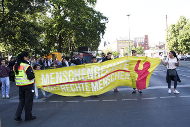 Bärgida Gegendemo in Berlin