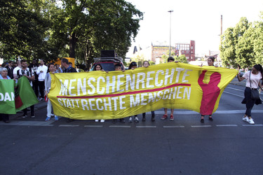 Bärgida Gegendemo in Berlin
