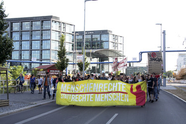 Bärgida Gegendemo in Berlin