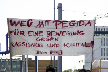 Bärgida Gegendemo in Berlin