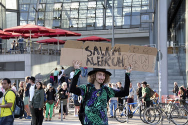 Bärgida Gegendemo in Berlin