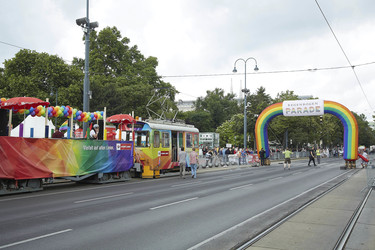 Regenbogenparade 2015 in Wien