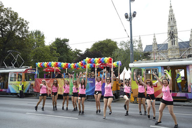 Regenbogenparade 2015 in Wien
