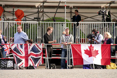 Queen Elisabeth II. besucht das Brandenburger Tor