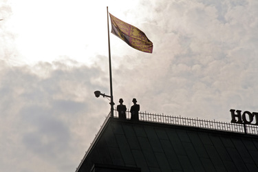 Queen Elisabeth II. besucht das Brandenburger Tor