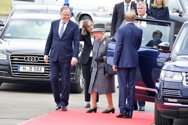 Rückflug von Queen Elizabeth II. nach Großbritannien