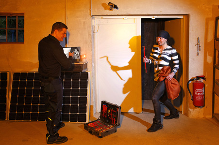 WORKING ART: Sicherheitstechniker /  Electronic Security Technician Bodypainting