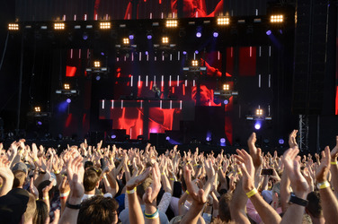 Konzert von David Guetta in Mönchengladbach