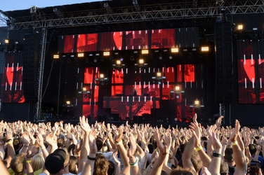 Konzert von David Guetta in Mönchengladbach