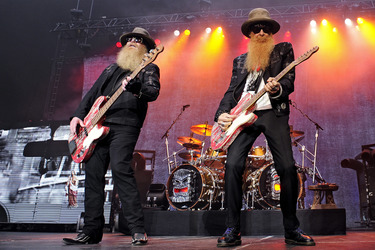 Konzert von ZZ Top in Halle