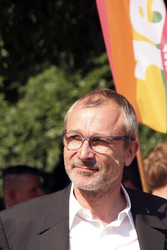 Protest vor der Türkischen Botschaft in Berlin