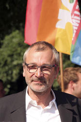 Protest vor der Türkischen Botschaft in Berlin