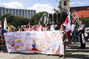 Charité Streik in Berlin