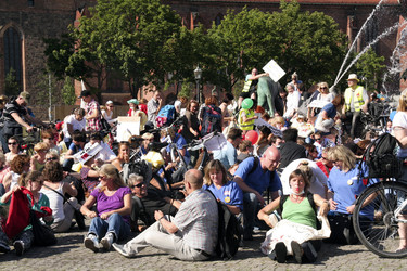 Charité Streik in Berlin