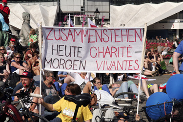 Charité Streik in Berlin