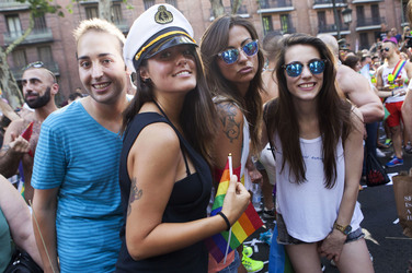 Gay Pride 2015 Parade in Madrid