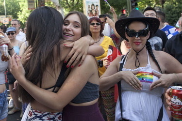 Gay Pride 2015 Parade in Madrid