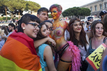 Gay Pride 2015 Parade in Madrid