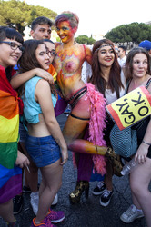 Gay Pride 2015 Parade in Madrid