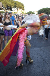 Gay Pride 2015 Parade in Madrid