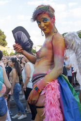 Gay Pride 2015 Parade in Madrid