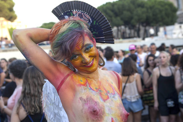 Gay Pride 2015 Parade in Madrid