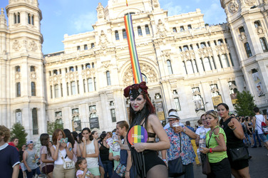 Gay Pride 2015 Parade in Madrid
