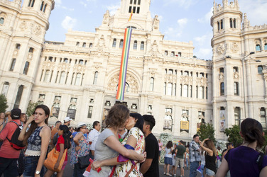 Gay Pride 2015 Parade in Madrid