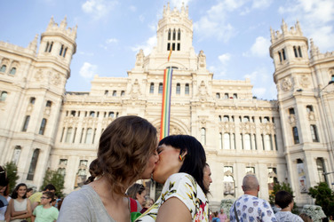 Gay Pride 2015 Parade in Madrid