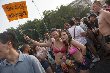 Gay Pride 2015 Parade in Madrid