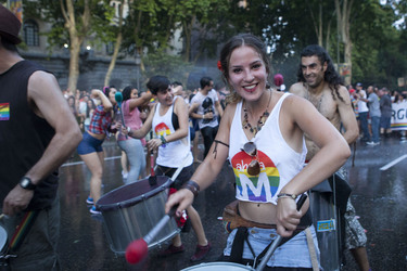 Gay Pride 2015 Parade in Madrid