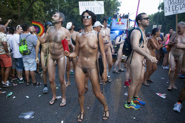 Gay Pride 2015 Parade in Madrid