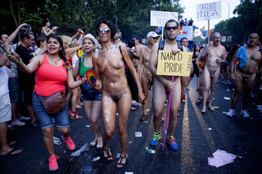 Gay Pride 2015 Parade in Madrid