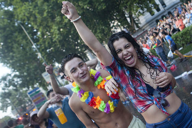Gay Pride 2015 Parade in Madrid