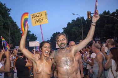 Gay Pride 2015 Parade in Madrid