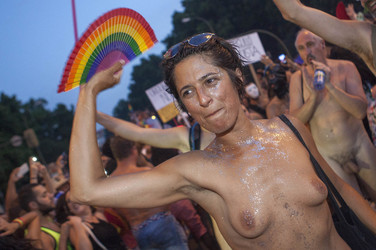 Gay Pride 2015 Parade in Madrid