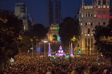 Gay Pride 2015 Parade in Madrid