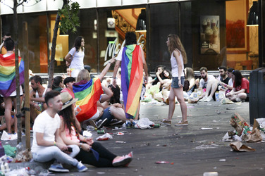 Gay Pride 2015 Parade in Madrid