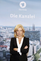 Fototermin ARD Serie 'Die Kanzlei' in Hamburg