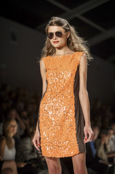 Anja Gockel Fashion Show auf der Mercedes-Benz Week Spring/Summer 2016
